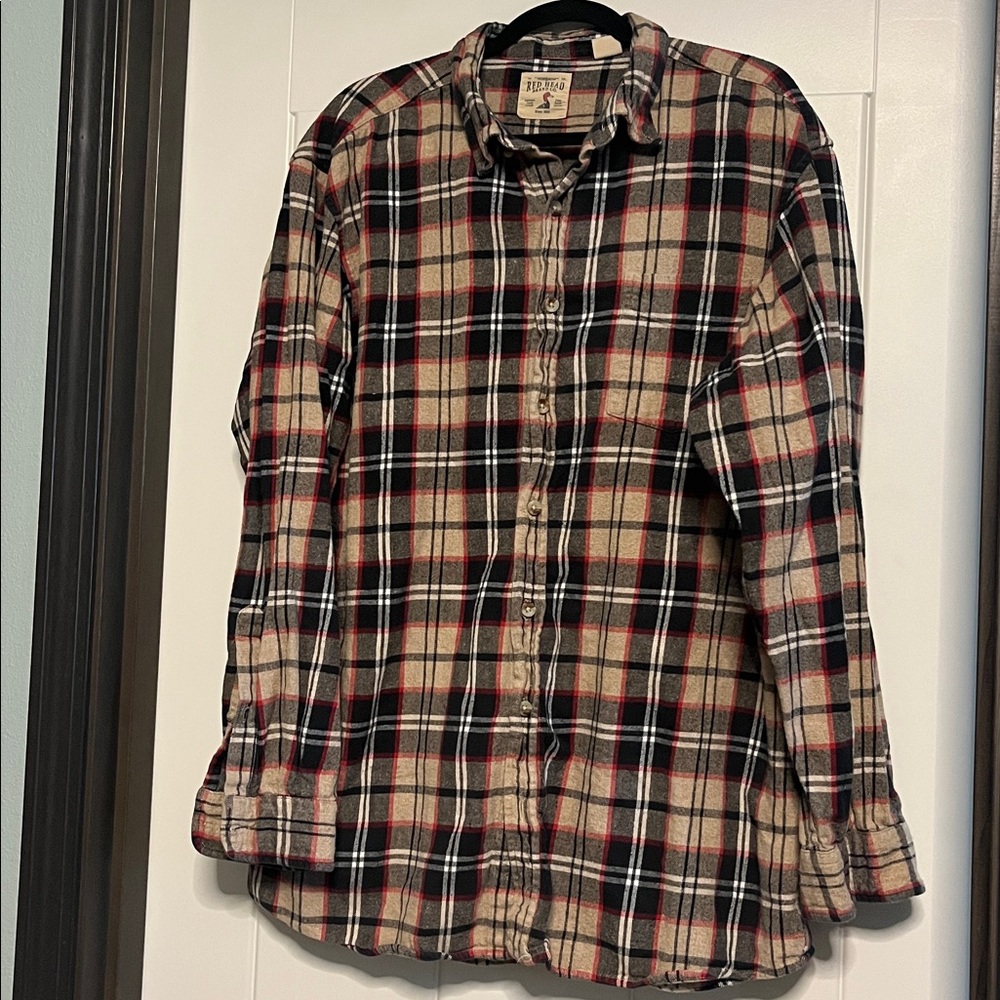 Redhead Plaid Flannel Shirt